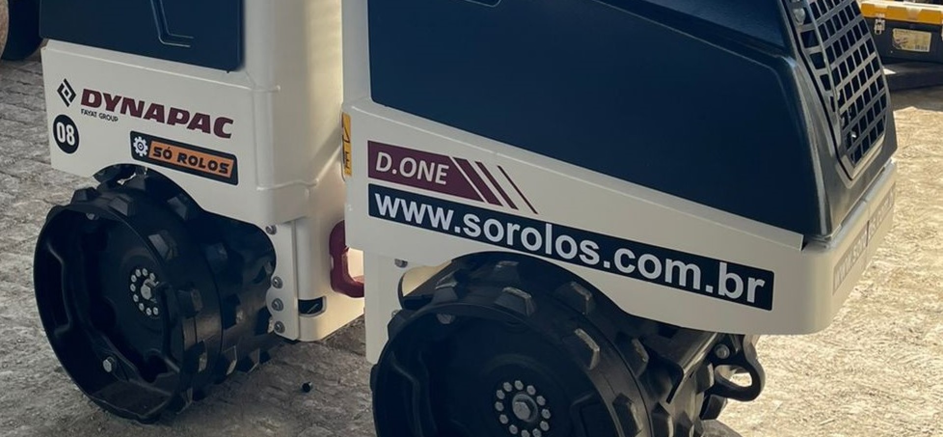 Rolo Compactador Controle Remoto (Mini Rolo Compactador)